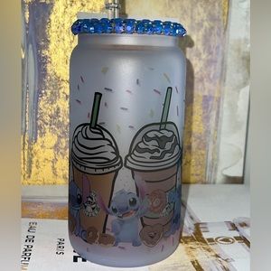 16 oz Glass tumbler